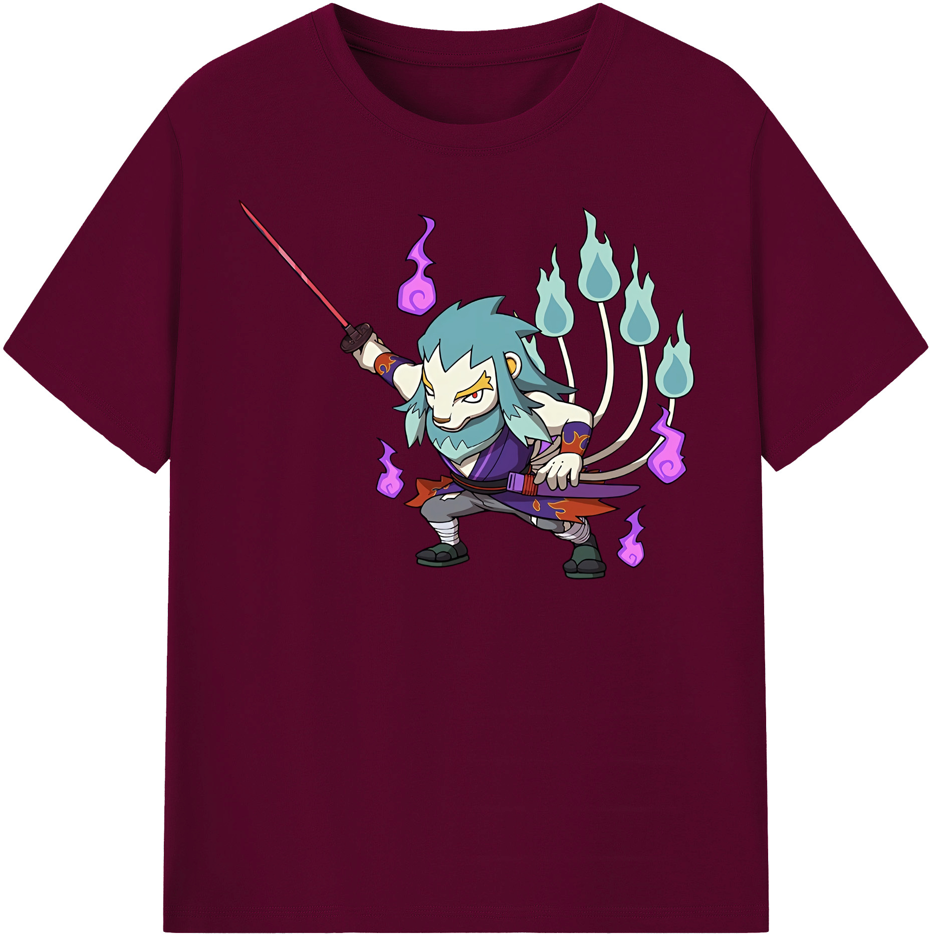 （画像用） 妖怪ウォッチ Yo-kai Watch レディースカジュアルプリントTシャツ（綿100％）